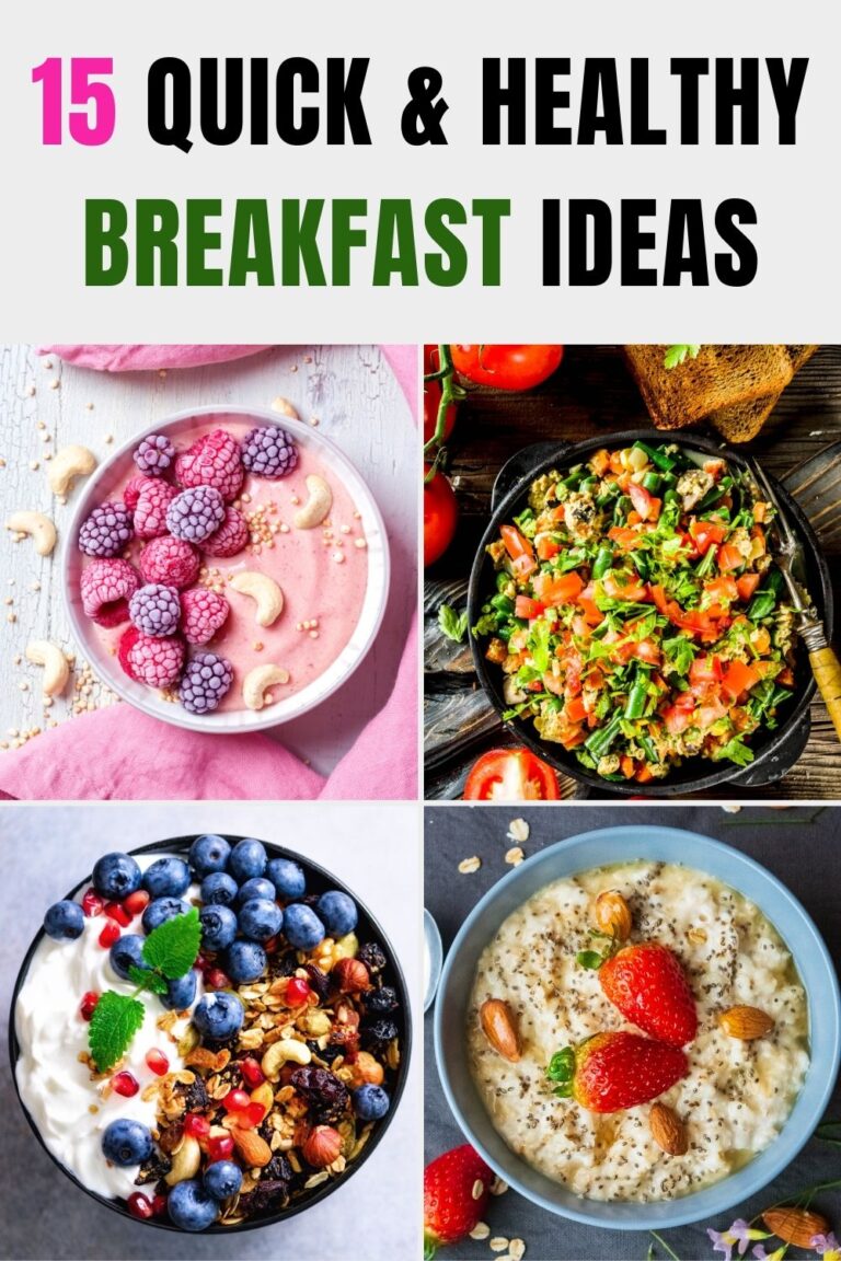15 Healthy Breakfast Ideas to Start Your Day Right – Fit Rays
